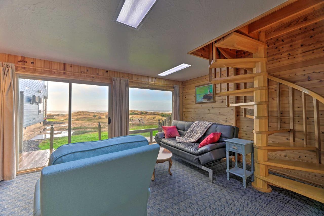 Sanderling Sea Cottages, Unit 3 With Private Balcony Waldport Exterior photo